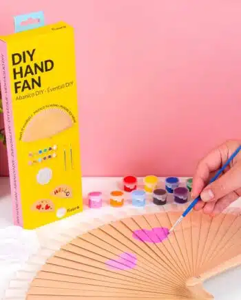 DIY houten waaier