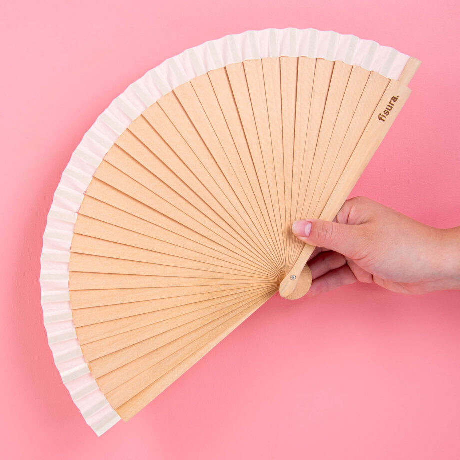 DIY houten waaier
