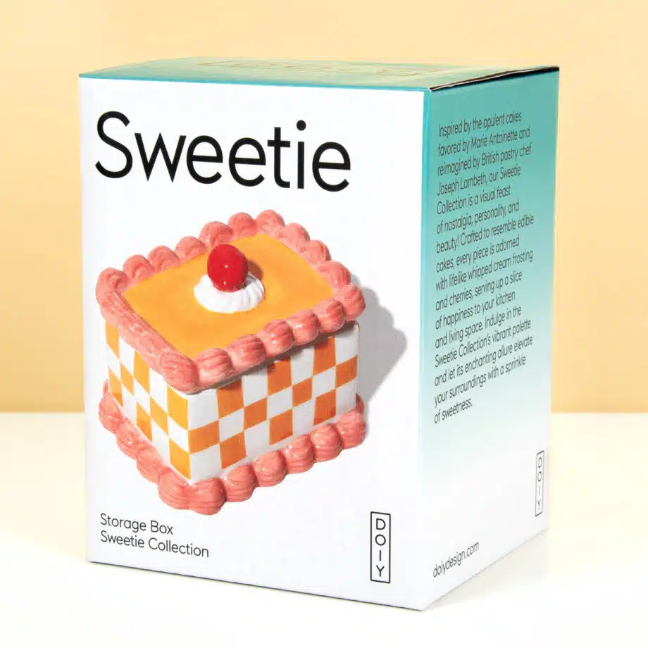 Taart opbergpotje