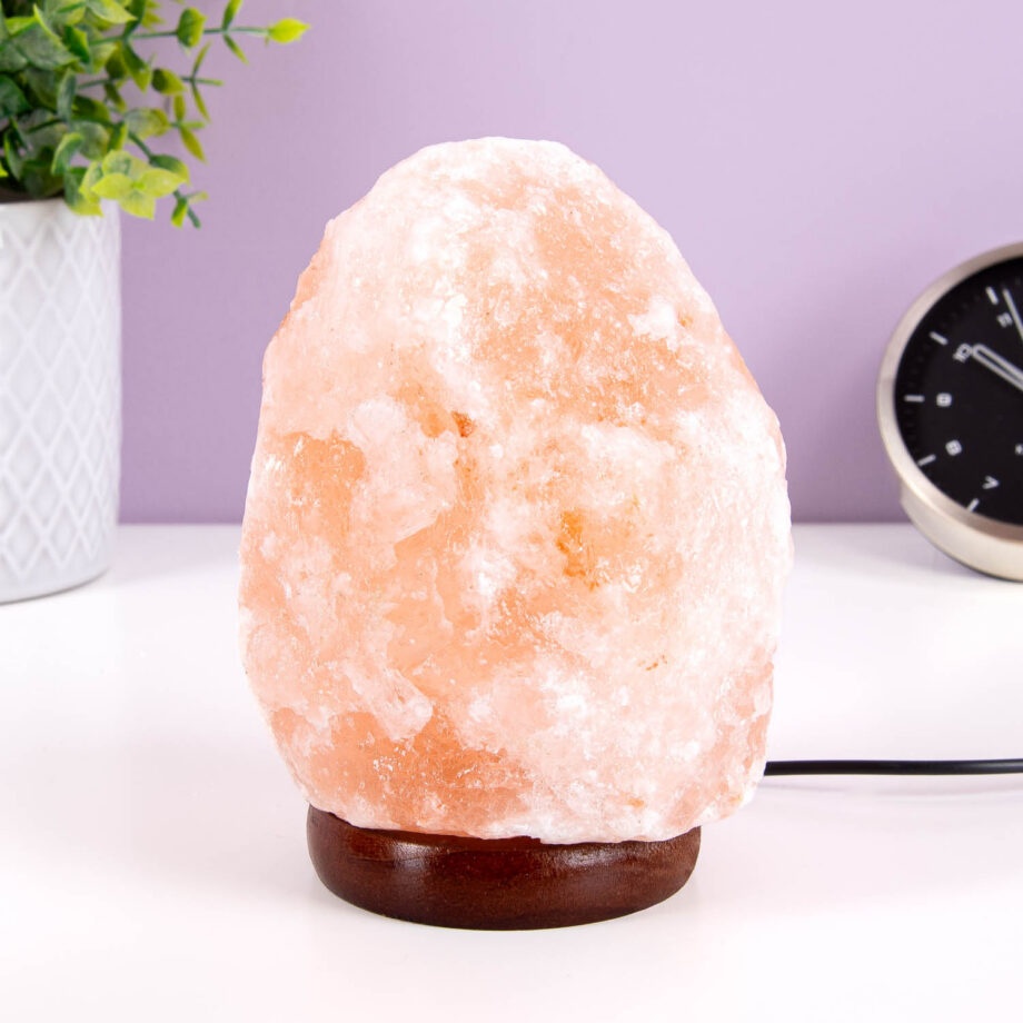 Zoutlamp met ledverlichting