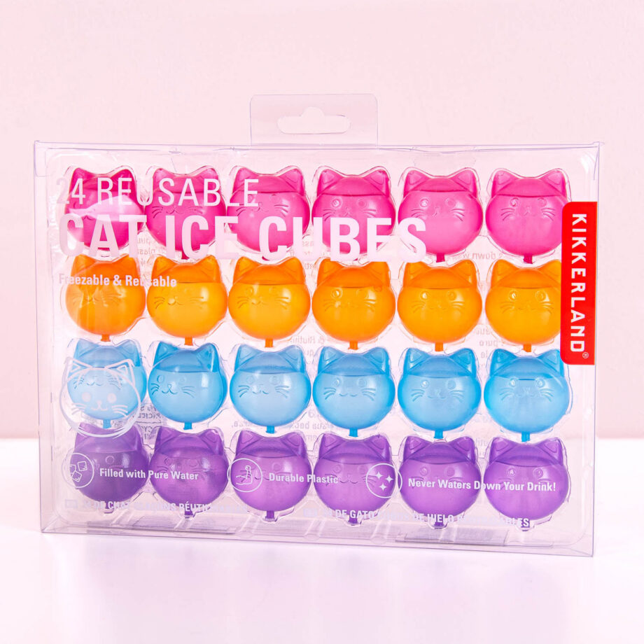 Herbruikbare kat ijsblokjes (set van 24)