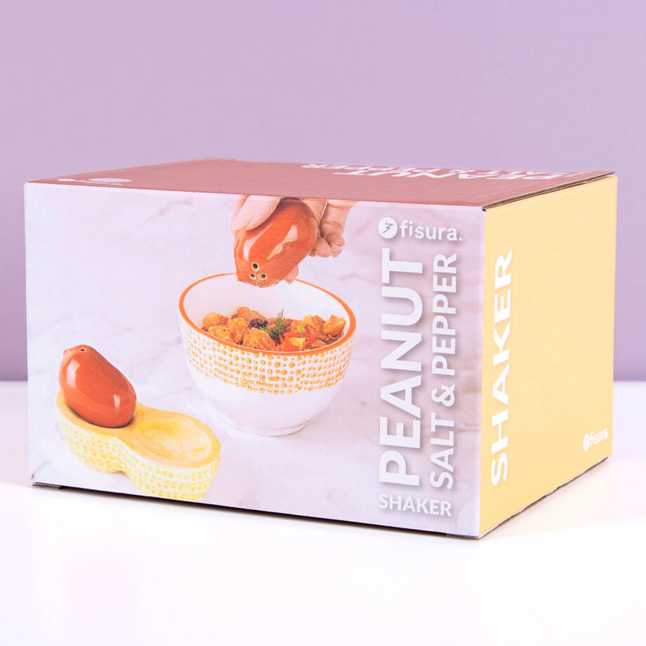Pinda peper- en zoutstel