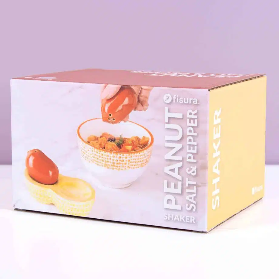 Pinda peper- en zoutstel