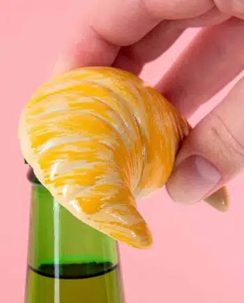 Croissant flesopener
