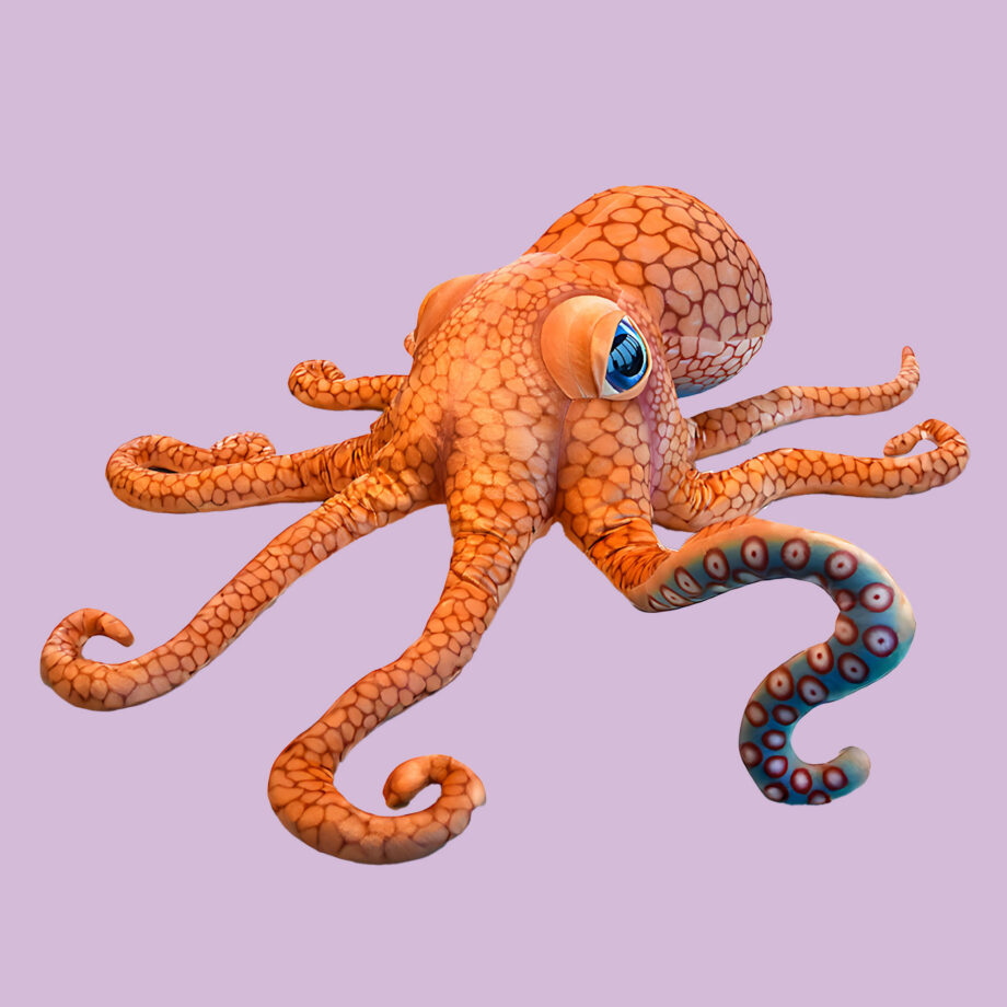 Gigantische octopus knuffel (150 cm)