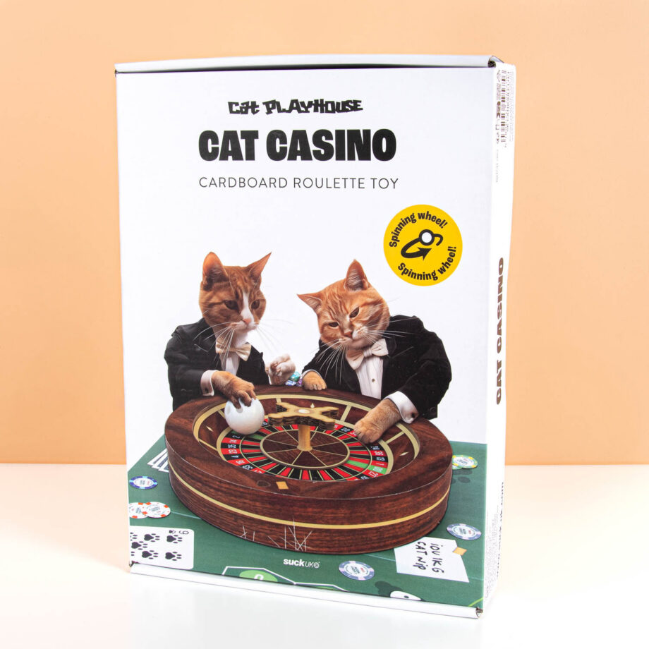Roulette krabtafel voor katten