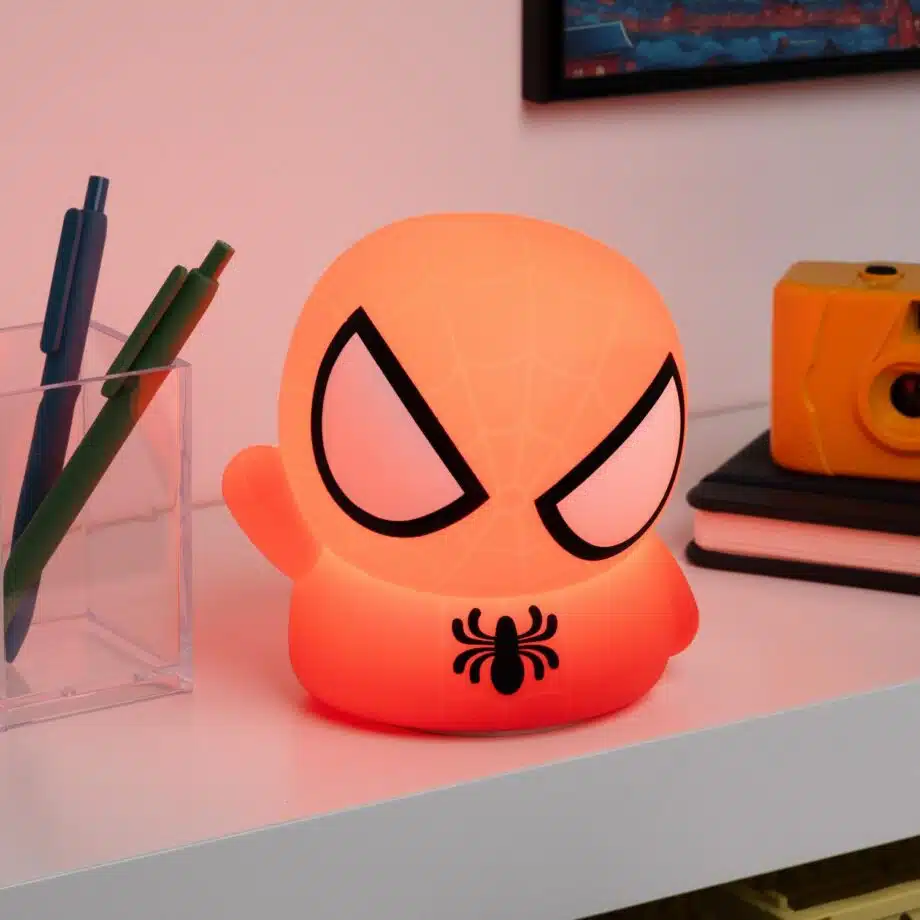 Marvel Spiderman siliconen nachtlampje