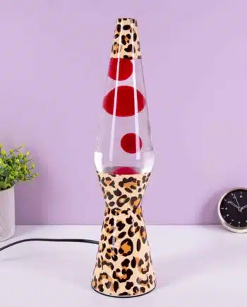 Luipaard bullet lavalamp