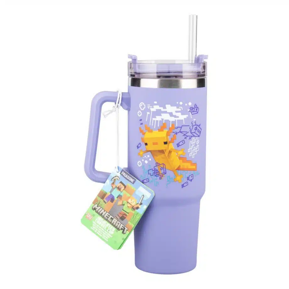 Minecraft Axolotl thermosfles (900 ml)