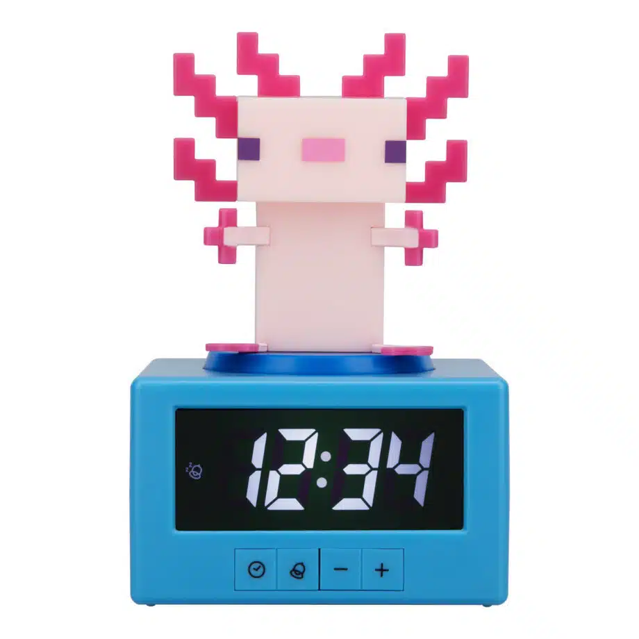 Minecraft Axolotl wekker