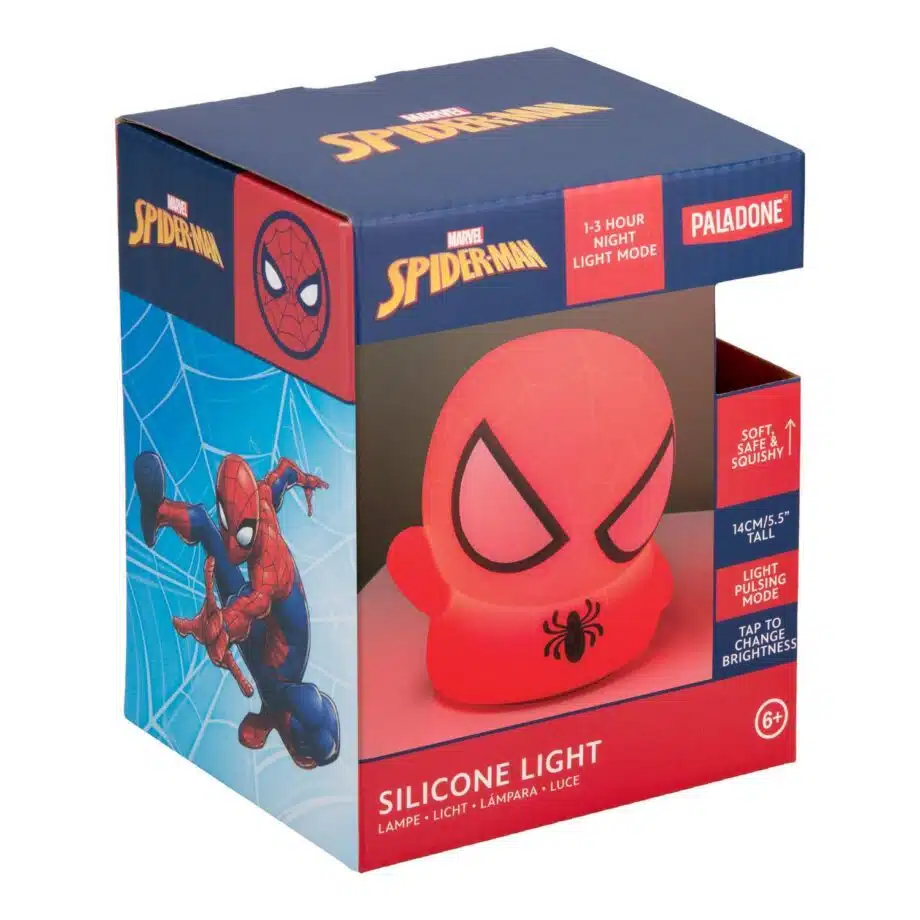 Marvel Spiderman siliconen nachtlampje