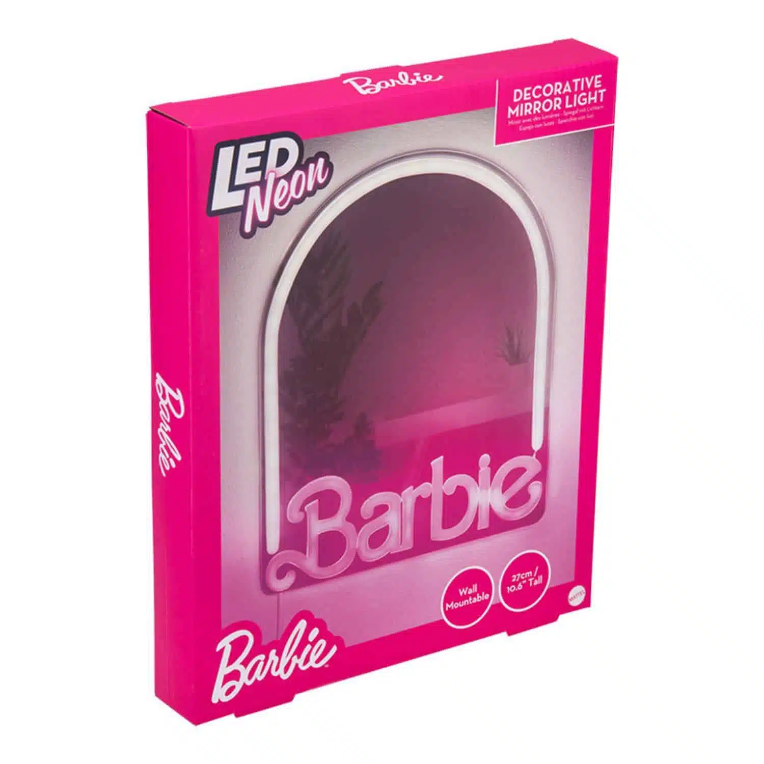 Barbie Spiegel met neon ledverlichting