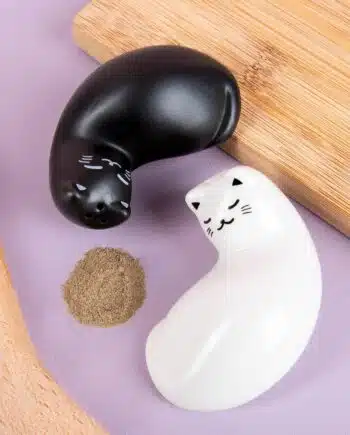 Katten peper- en zoutstel