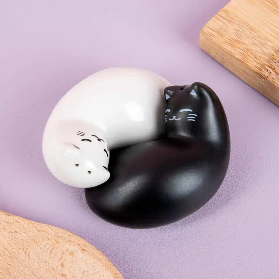 Katten peper- en zoutstel