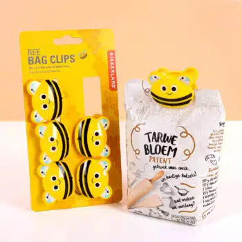 Bijen bag clips (set van 6)
