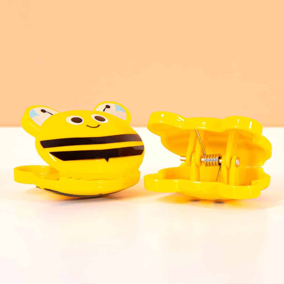 Bijen bag clips (set van 6)