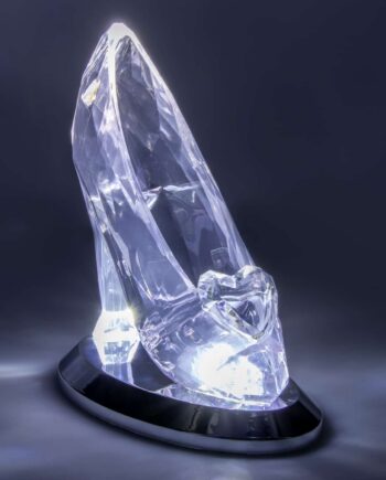 Disney Assepoester glazen muiltje lamp