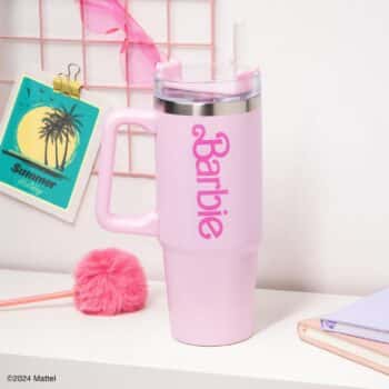 Barbie Roze thermosbeker (1200 ml)