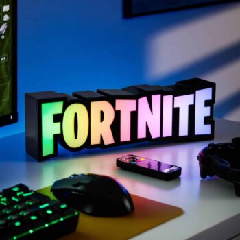 Fortnite Logo lamp
