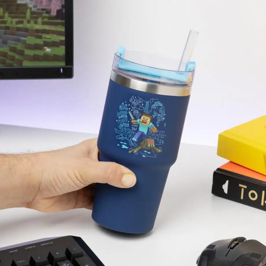 Minecraft Gamer thermosbeker (600 ml)