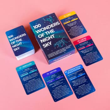 100 Wonders of the Night Sky kaarten