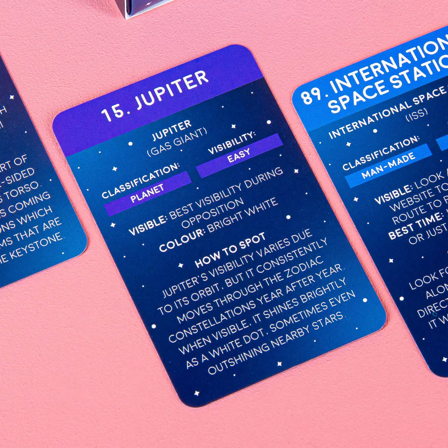 100 Wonders of the Night Sky kaarten