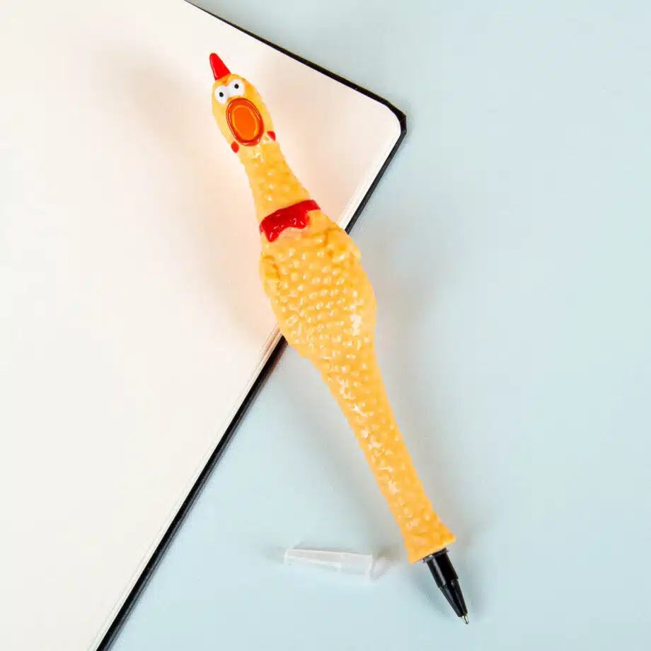 Gillende kip pen