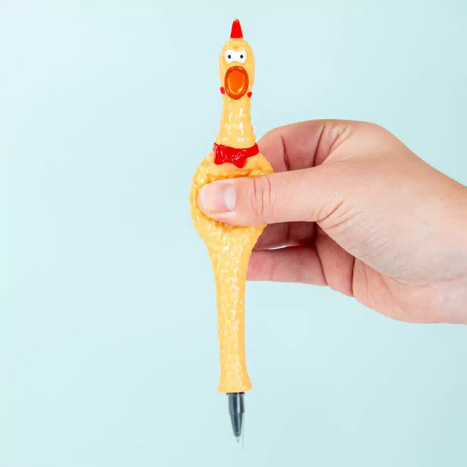 Gillende kip pen