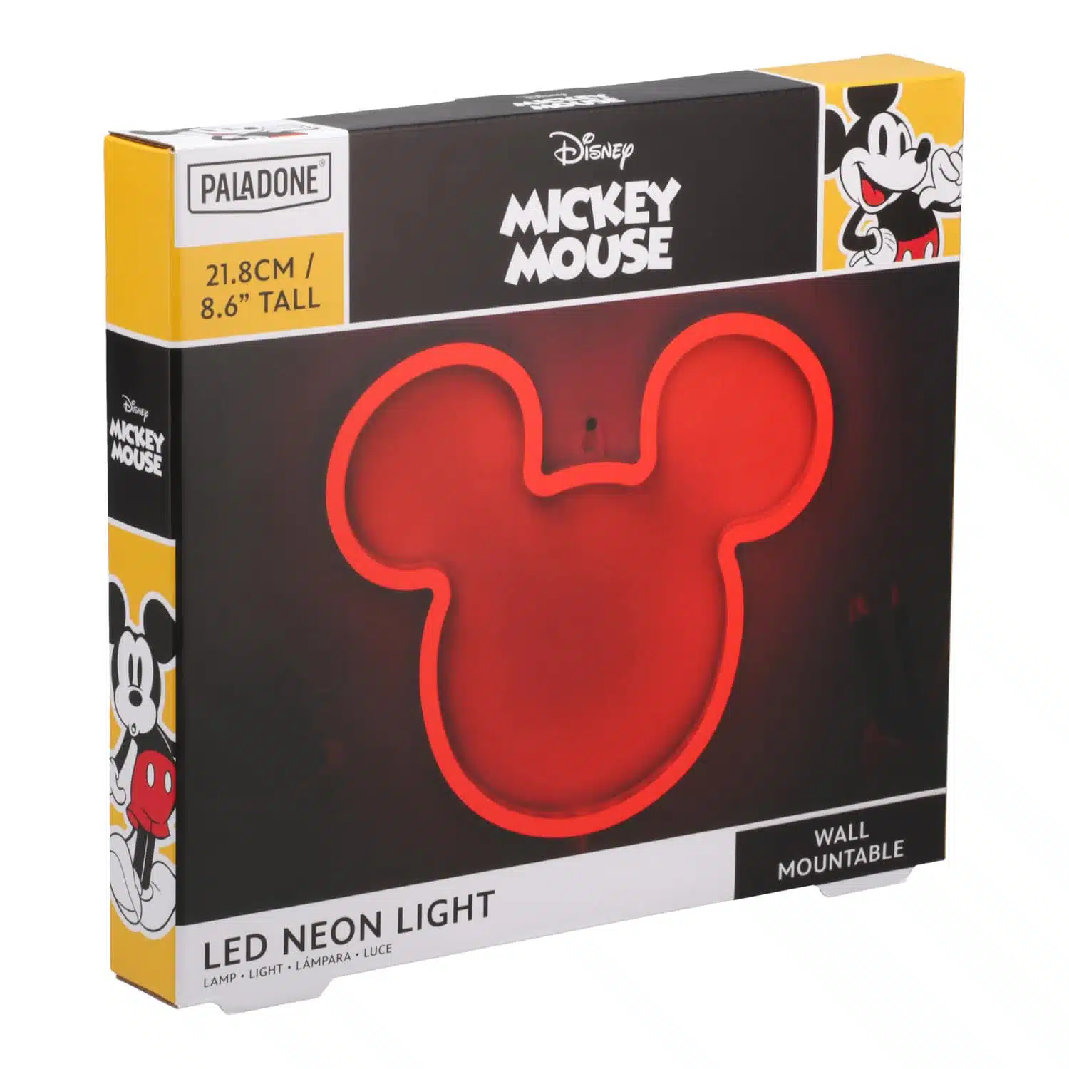 Disney Mickey Mouse Neon muurlamp