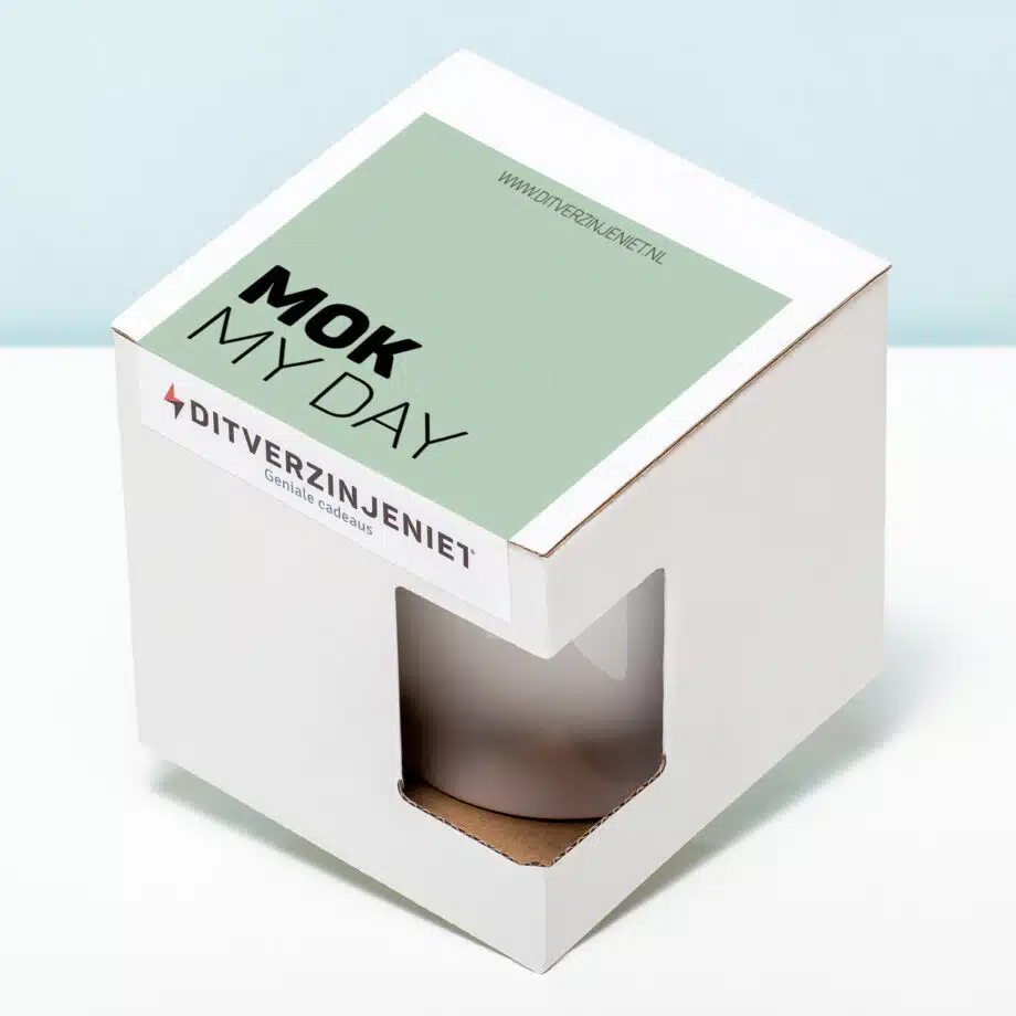 Mok Koffie is gewoon verslaafd aan mij
