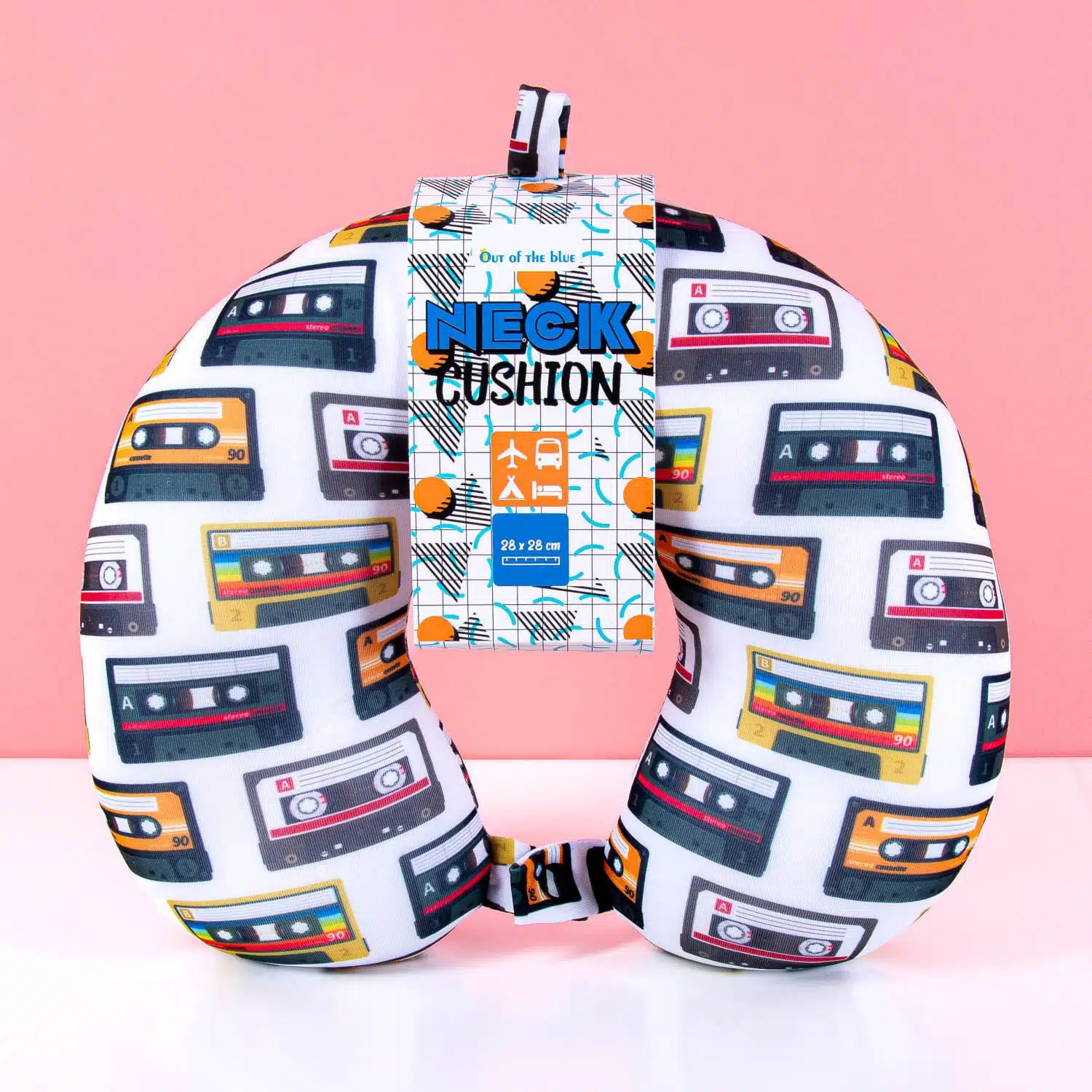 Cassettebandjes nekkussen