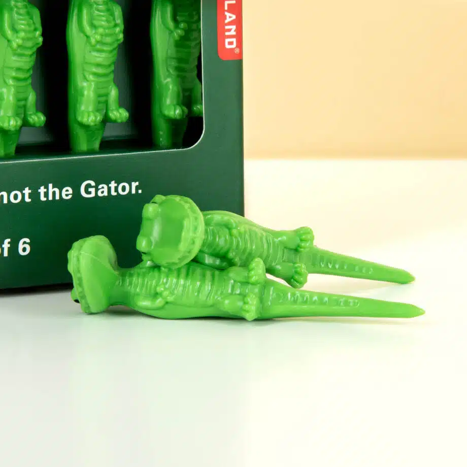 Alligator golftees (set van 6)