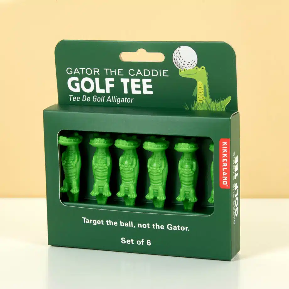 Alligator golftees (set van 6)