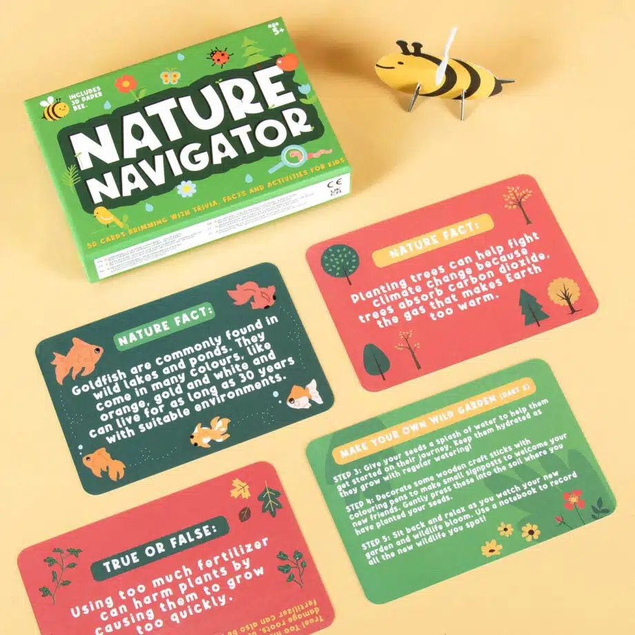 Natuur triviakaarten voor kids