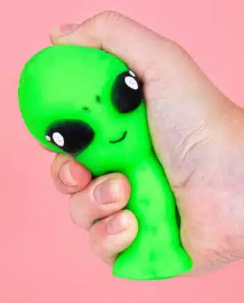 Rekbare glow in the dark Alien
