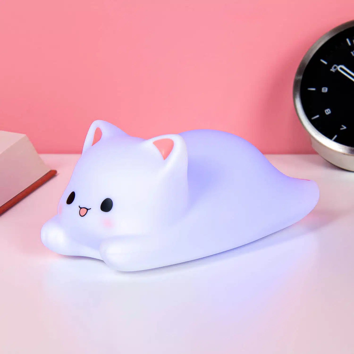 Liggende kat nachtlampje