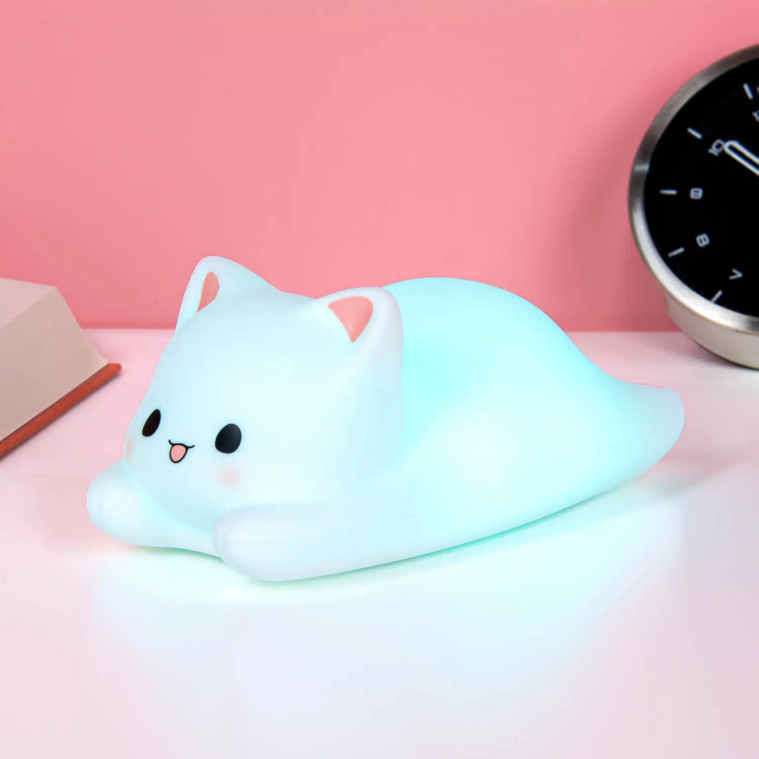 Liggende kat nachtlampje