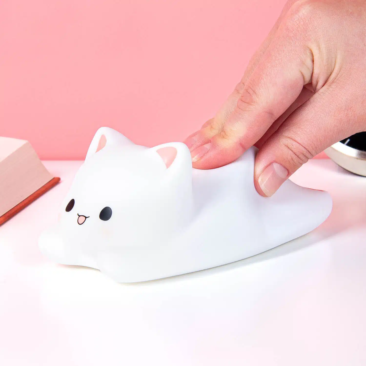 Liggende kat nachtlampje