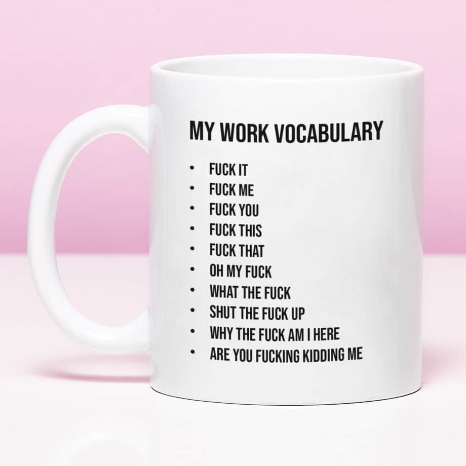 Mok My Work Vocabulary