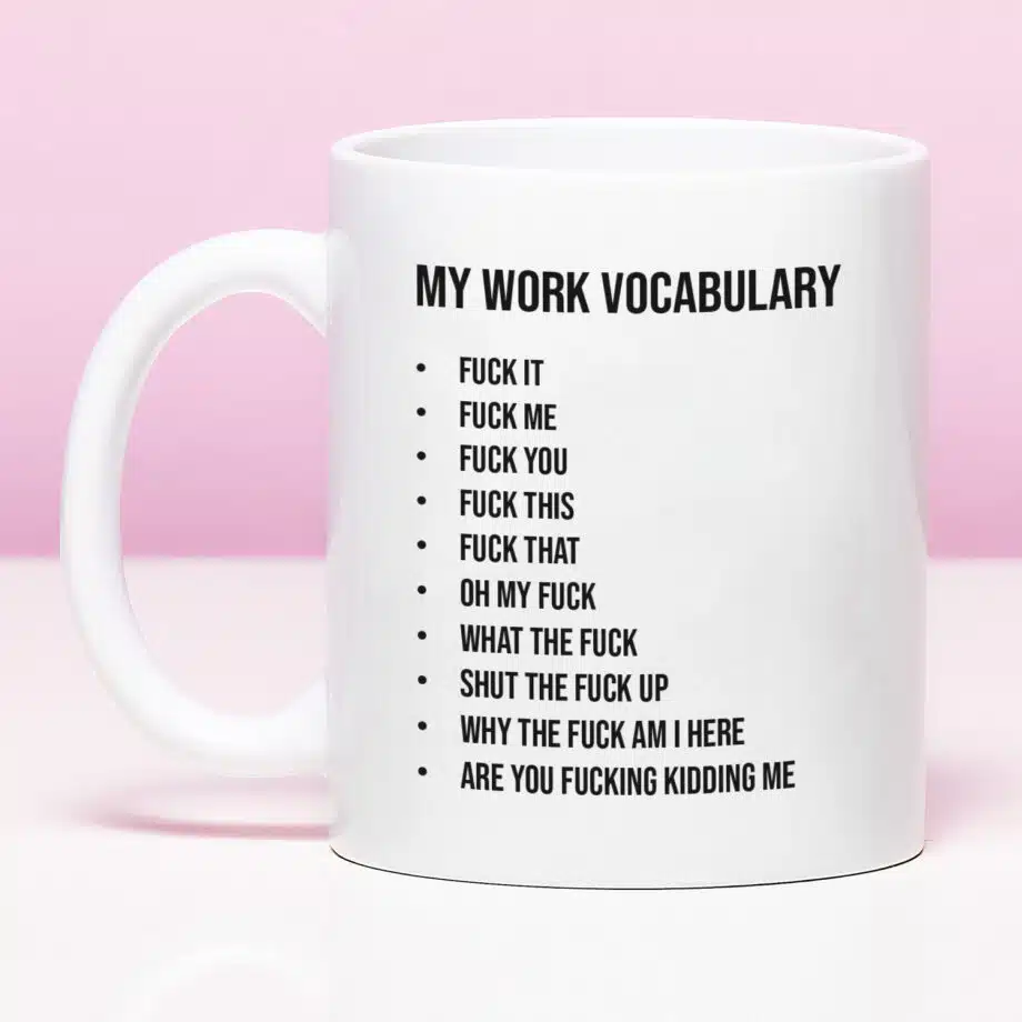 Mok My Work Vocabulary
