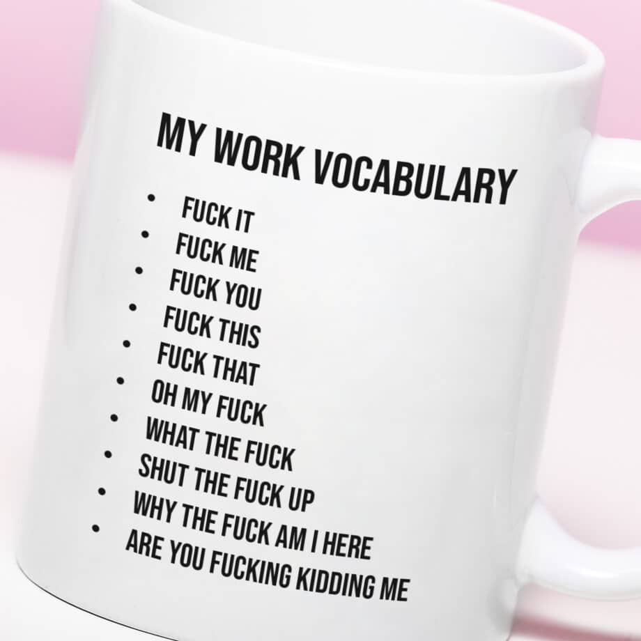 Mok My Work Vocabulary