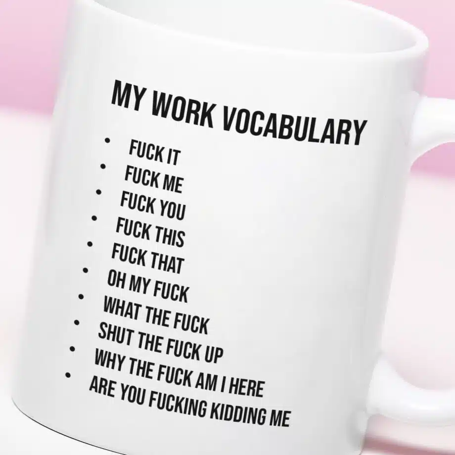 Mok My Work Vocabulary