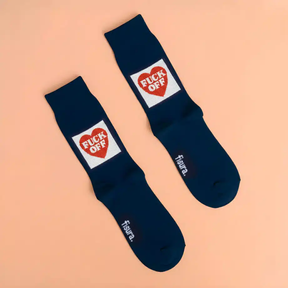 Fuck Off hartjessokken
