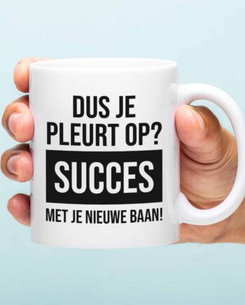 Mok Dus je pleurt op?