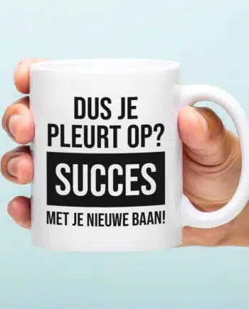Mok Dus je pleurt op?