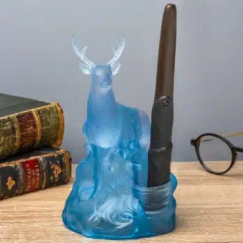 Harry Potter Patronus lamp met toverstaf