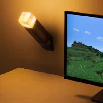 Minecraft Torch lamp