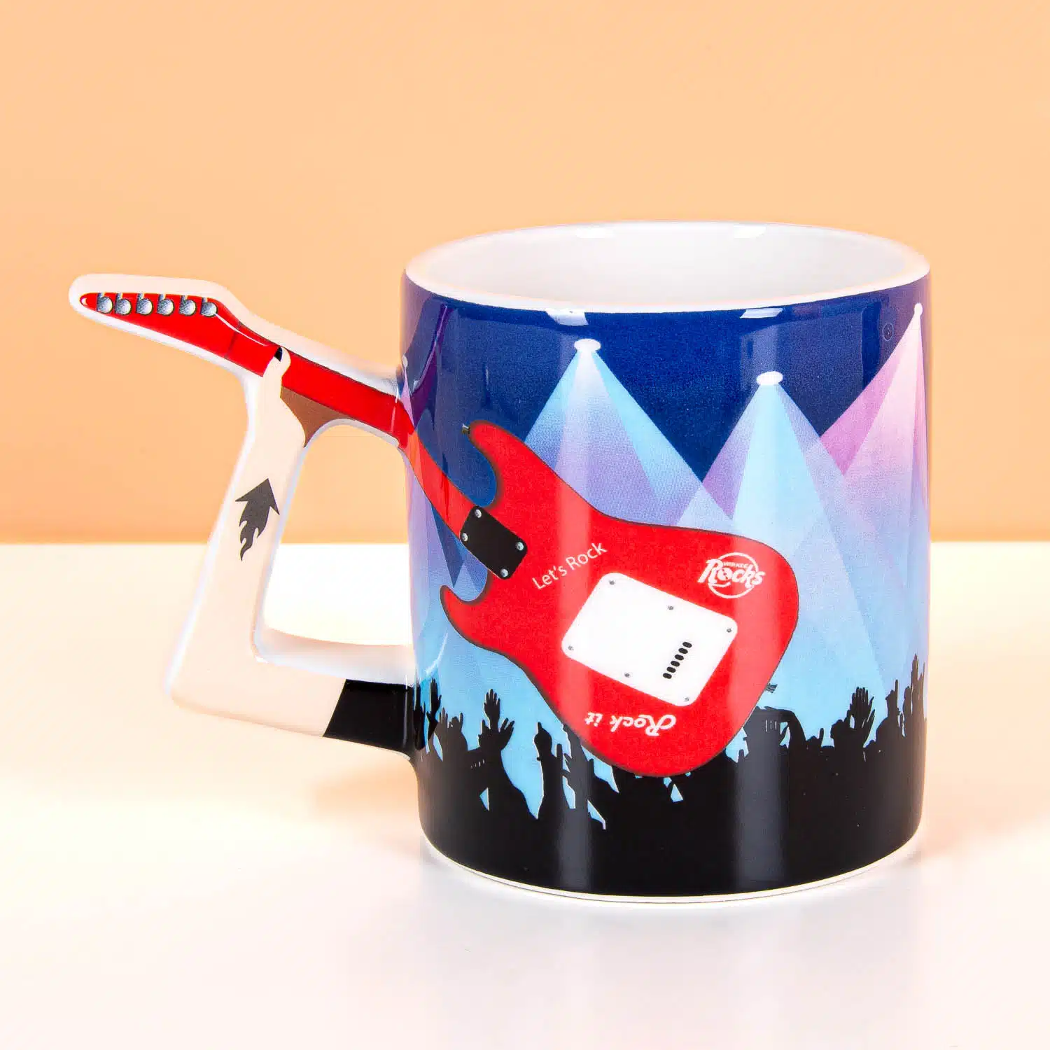 Elektrische gitaar mok