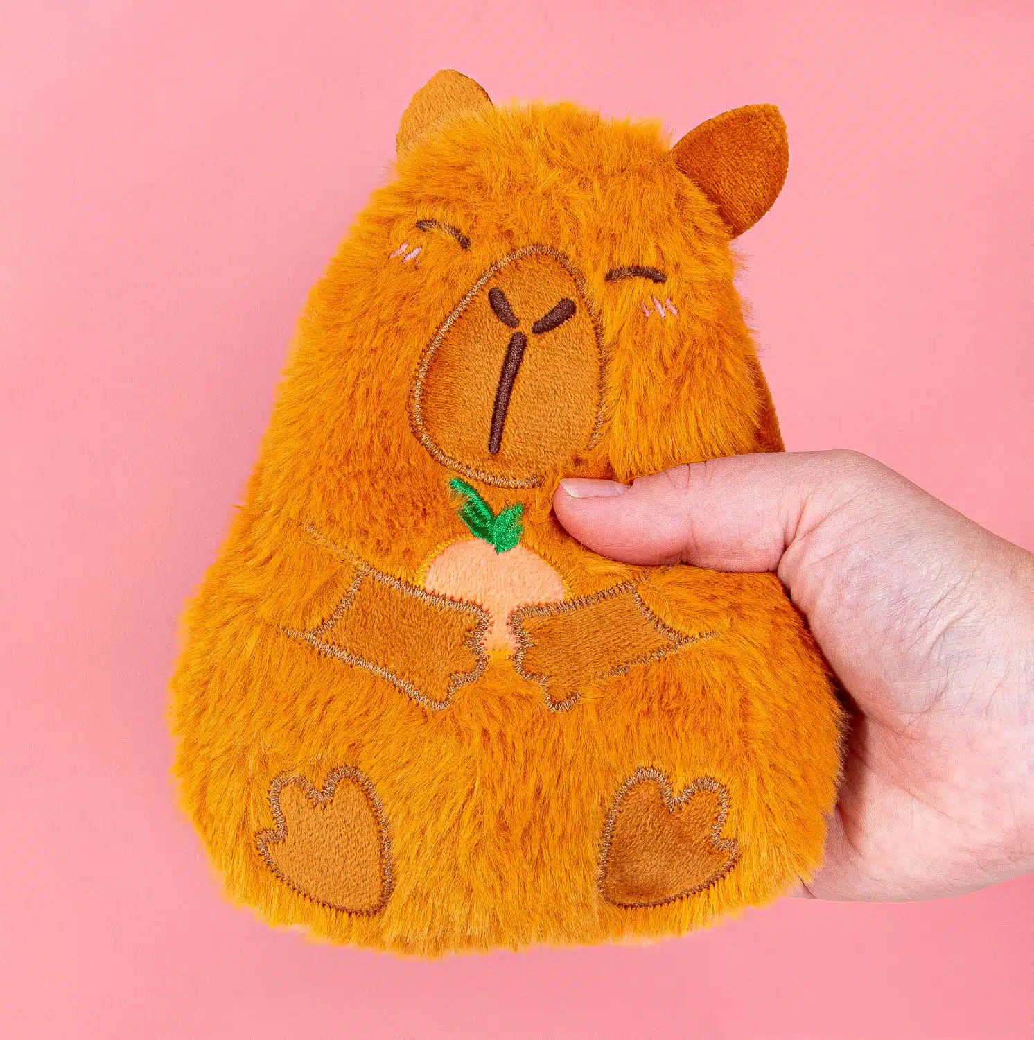 Capibara warmtekussen