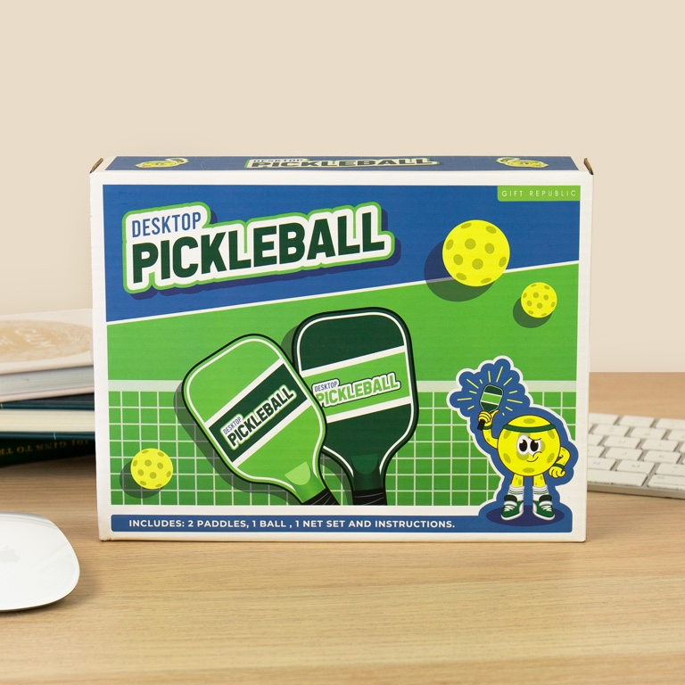 Pickleball voor op je bureau